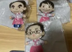 名探偵コナン セガラッキーくじオンライン Ｄ賞 ぬいぐるみマスコット 3点セット