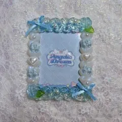 硬質トレカケース 高透明ホイップデコ 水色 パールホワイト クリア