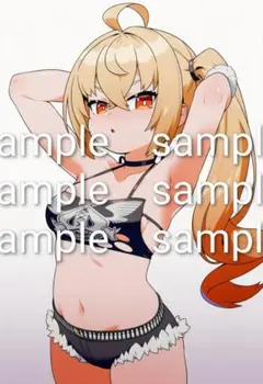 no.0039 A4ラミネート ゼンゼロ ルーシー イラストポスター