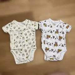 UNIQLO こぐまちゃん　ベビー肌着 ロンパース 2枚セット