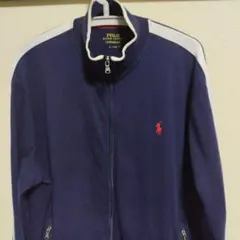 【美品】ラルフローレン トラックジャケット　濃紺　L