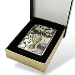 美品 2005年製 ZIPPO 2006W杯記念 歴代優勝国刻印 トロフィー付 - メルカリ