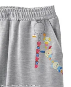 サンリオ ウサハナ スウェットパンツ グレー