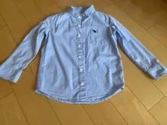 アバクロ　abercrombie kids ブルー　長袖シャツ　男児　5/6