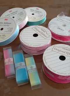 HEIKO リボン・ラッピング用リボン９本セット　まとめ売り