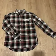 コンバース　オールスター　チェックシャツ　ネルシャツ　サイズ130