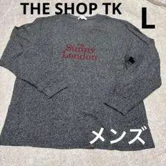THE SHOP TK 長袖カットソー グレーのサムネイル