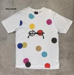 PS Paulsmith ポールスミス　Tシャツ メガネ　ドット　水玉　カラフルのサムネイル