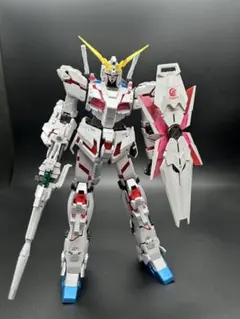 ジャンク品武器無し破損有り】PG ユニコーンガンダム LEDユニット組込