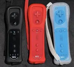 Wiiリモコンプラス コントローラー 3色セット