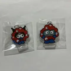 サンリオキャラクターズ　ミャクミャクなりきりアクリルチャーム