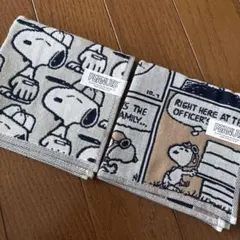 PEANUTS スヌーピー ガーゼハンカチ 2枚セット