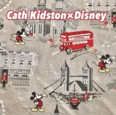 ⭐️キャスキッドソン×ディズニー ミッキー インロンドン　シーチング生地
