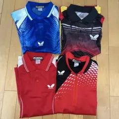 Butterfly 卓球ウェアSサイズ 4点セット