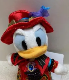 ドナルド ハロウィン 2024　ぬいぐるみバッジ 東京ディズニー