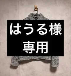 はうる様専用ポケット付きテクスチャードシャツジャケット L