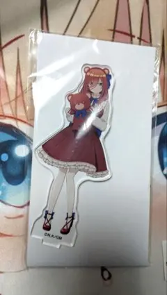 五等分の花嫁 中野三玖 アクリルスタンド ローソン Loppi HMV 新品