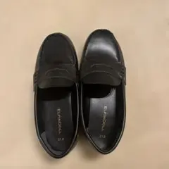 ELFINDOLL 黒 フォーマルシューズ 21センチ 卒園式