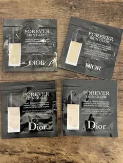 Dior Forever Skin Glow ファンデーションサンプル 4パック