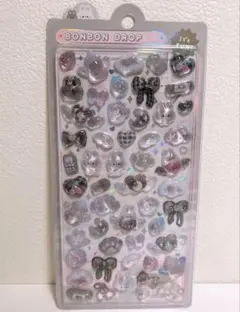 ボンボンドロップシール 正規品 しろくろボンボン クーリア