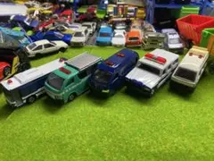 トミカ　まとめ売り　パトカー　スポーツカー　警察車両　緊急車両　働く車　5台