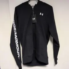 Under Armour 黒 ジップアップパーカー　Ｌ