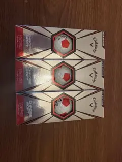 Callaway Chrome Soft ゴルフボール 3個入り