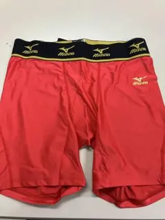 Mizunoスパッツ　レッド　新品タグ付き