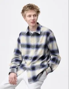 フランネルシャツ gu