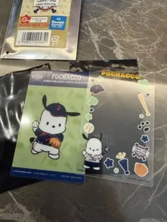 タイトーくじ 侍ジャパン×サンリオ クリアカードセット