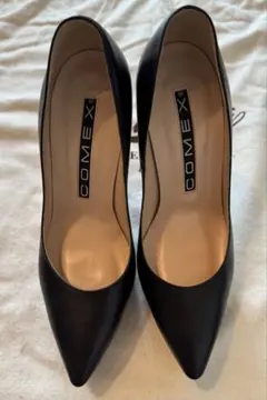 COMEX ブラック パンプス ハイヒールのサムネイル