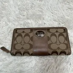✨ COACH コーチ　長財布　レディース　ベージュ