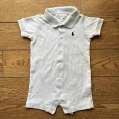 Ralph Lauren ベビー ポロロンパース アイスブルーのサムネイル