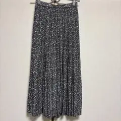 花柄プリーツロングスカート　AMERICAN HOLIC