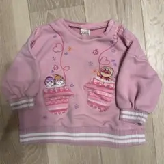 90cm アンパンマンキッズコレクション　トレーナー