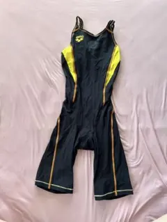 arena 競泳水着 黒/黄 S