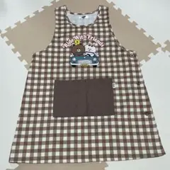 ブラウン&フレンズ　エプロン　M〜Lのサムネイル