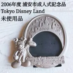 【未使用品】ディズニーフォトフレーム 2006年度 浦安市成人式記念品 非売品