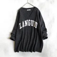 新品未使用タグ付き　Plage LANGUID logo ニット