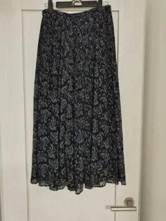 シフォンプリーツスカート