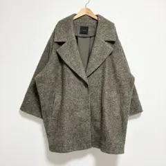 ヘリンボーン ピーコート