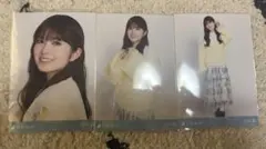 乃木坂46 小川彩　襟付きコーデ　生写真　久保史緒里卒業コンサート　３種コンプ
