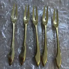 銀製フォーク 5本セット フォーク 5本セット 日本製 ステンレス 19cm 食洗器対応 デザート
