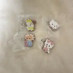 mikko characters ガチャガチャ フロッキーヘアクリップ