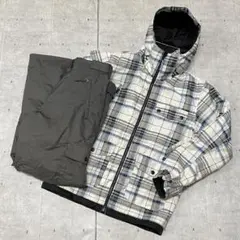 kissmark セットアップ スキー スノボ ウェア 総柄 キスマーク