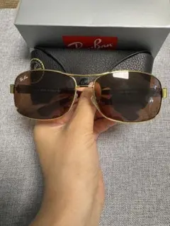Ray-Ban レイバン サングラス ブラックフレーム オレンジレンズ