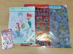 リトルマーメイド ウォールステッカーとディズニービッグステッカートイストーリー
