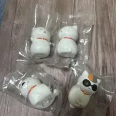 夏目友人帳 ちんまりニャンコ先生　そふびこれくしょん　4種セット