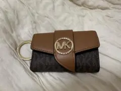 MICHAEL KORS キーケース ブラウン
