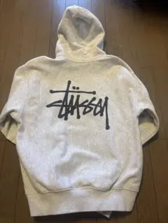 ❗️期間限定SALE❗️ステューシー ベーシック ジップ フーディ グレーM ❗️期間限定SALE❗️ステューシー ベーシック ジップ フーディ グレー